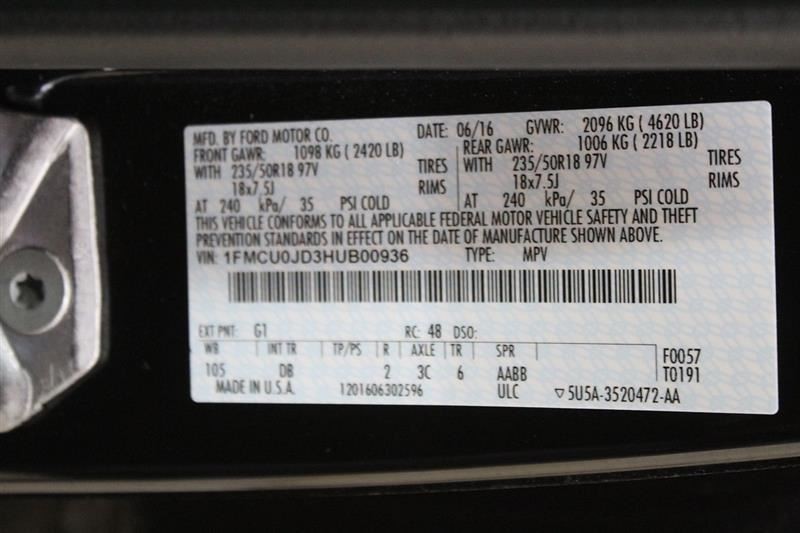 ESCAPE 2017 Blind Spot Radar/Camera/Projector/Module2804965