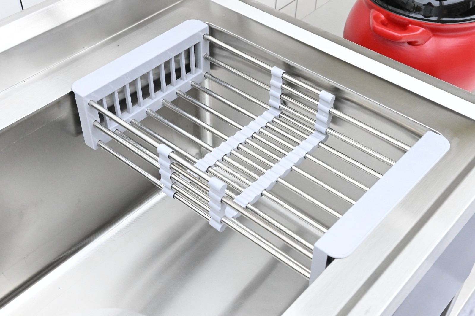 Free Standing Commercial Stainless Steel sink 39" Kitchen Utility Sink