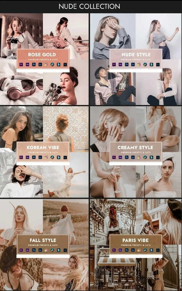 Premium ULTIMATE BUNDLE Luts&Presets + 2 bundles gift