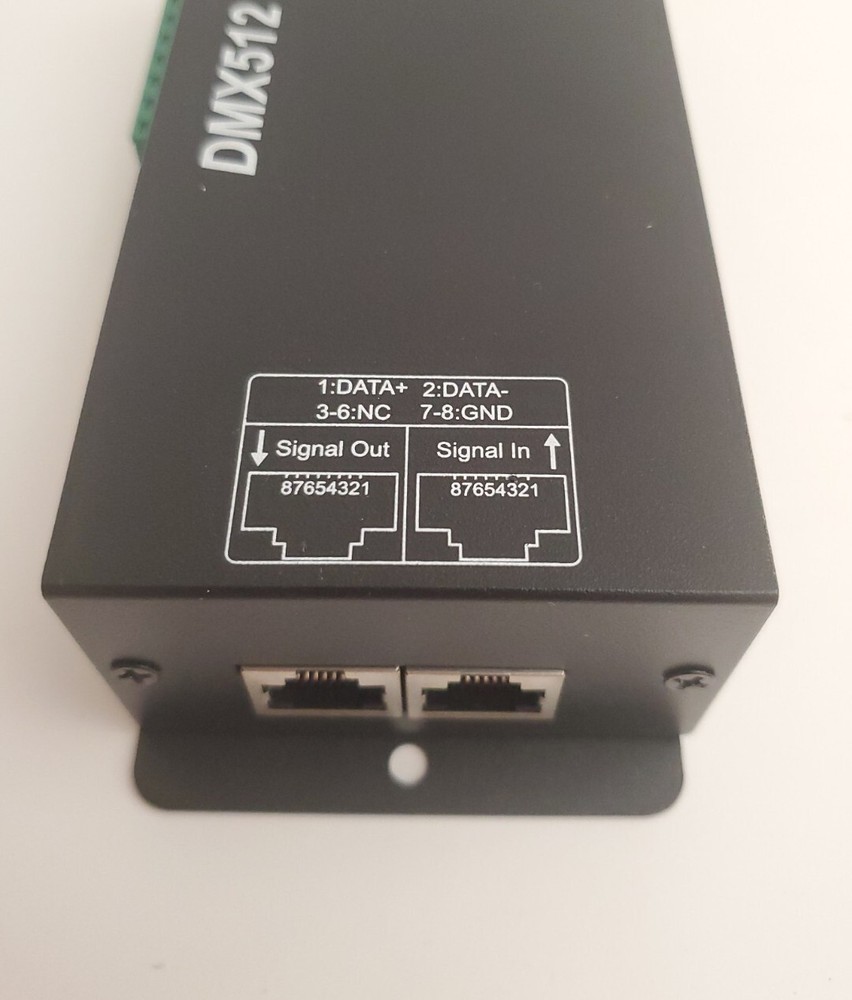 DMX 512 Digital Display Decoder Dimming Driver DMX512 Controller for LED RGBW