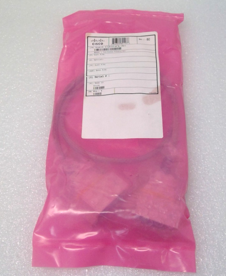 NEW Cisco CAB-STACK-1M StackWise Stacking Cable 1m 72-2633-01