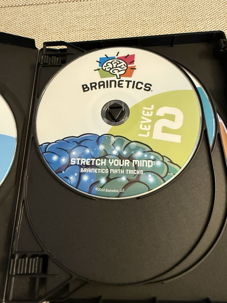 Brainetics The Breakthrough Math and Memory System 7 DVD Enhanced Program Set