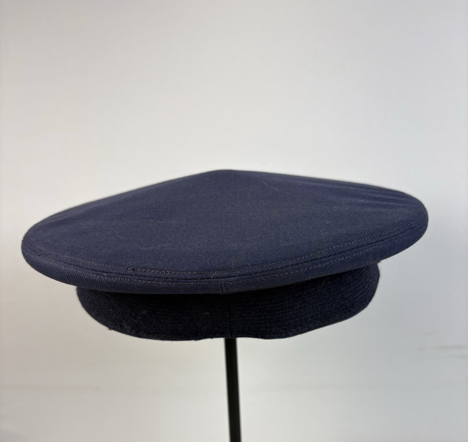 NAMED Vietnam Era USAF Service Cap Bancroft DSA 1970 Type I Hat Air Force Blue