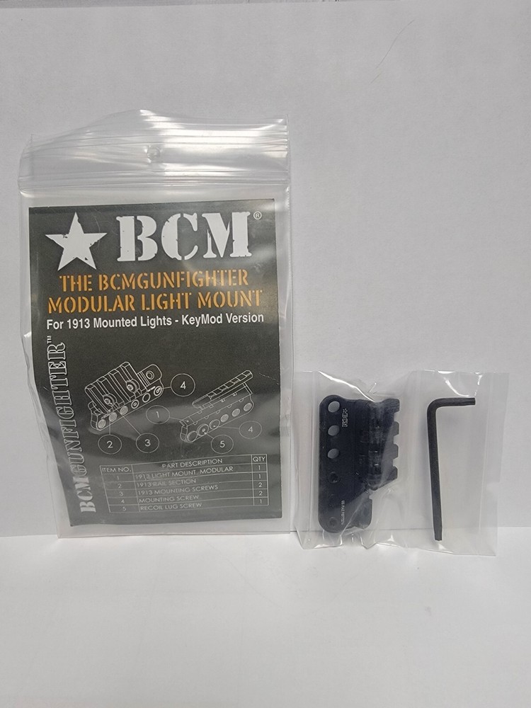BCM Bravo Company Gunfighter Modular Light Mount Keymod Version
