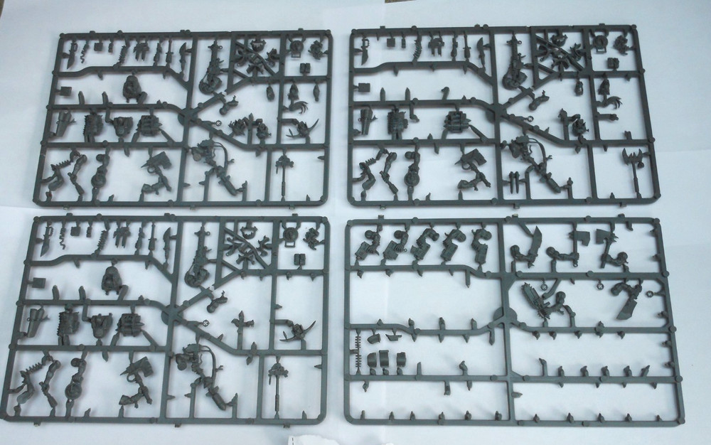 warhammer 40k Ork Boys  Bits incomplete sprue