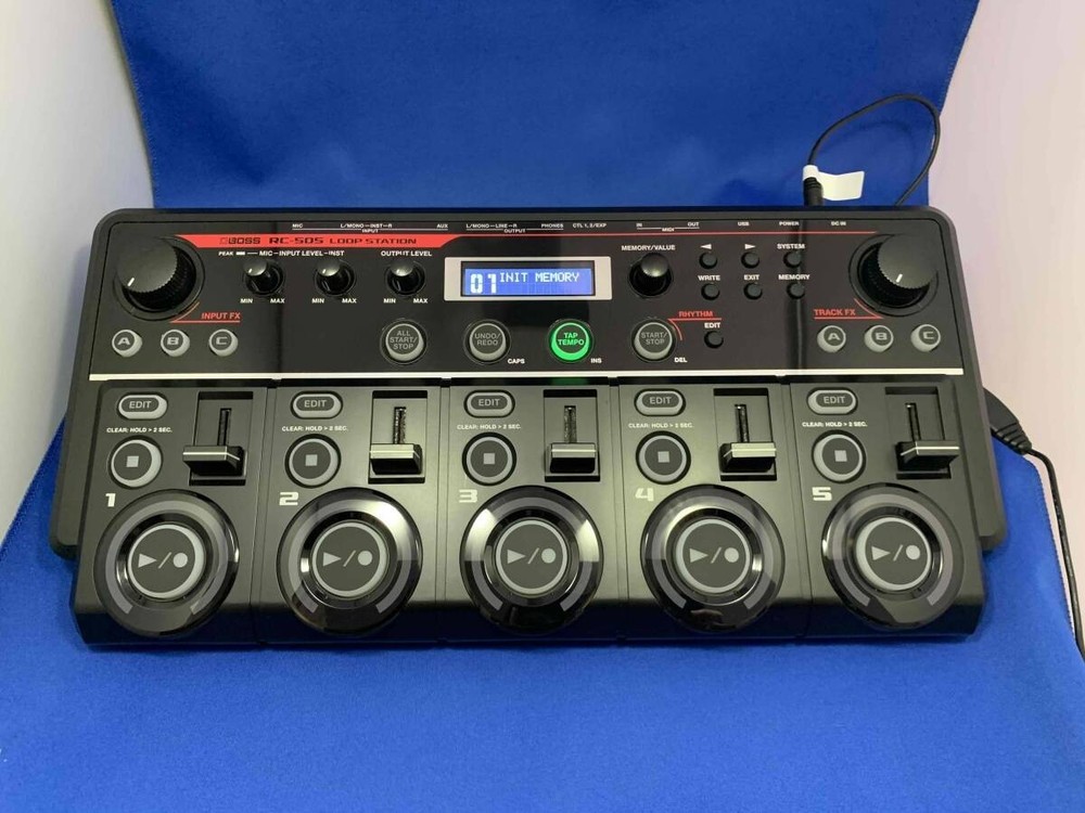 Boss RC-505 Loop Station Phrase Sampler Used Tested Working