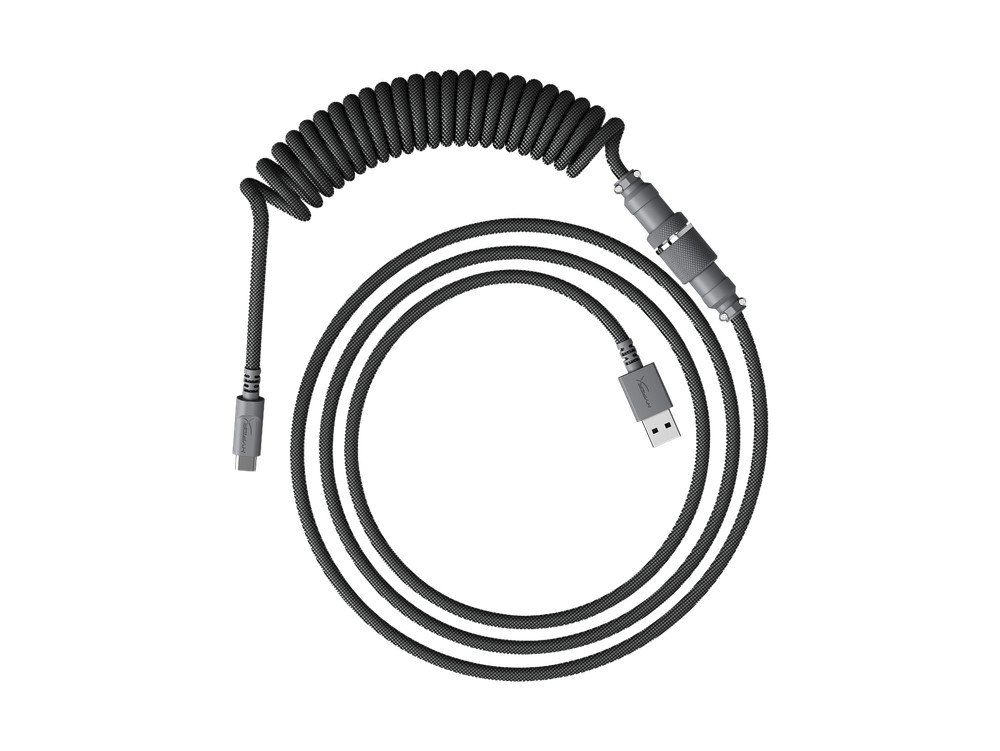 HyperX USB-C Coiled Cable Gray
