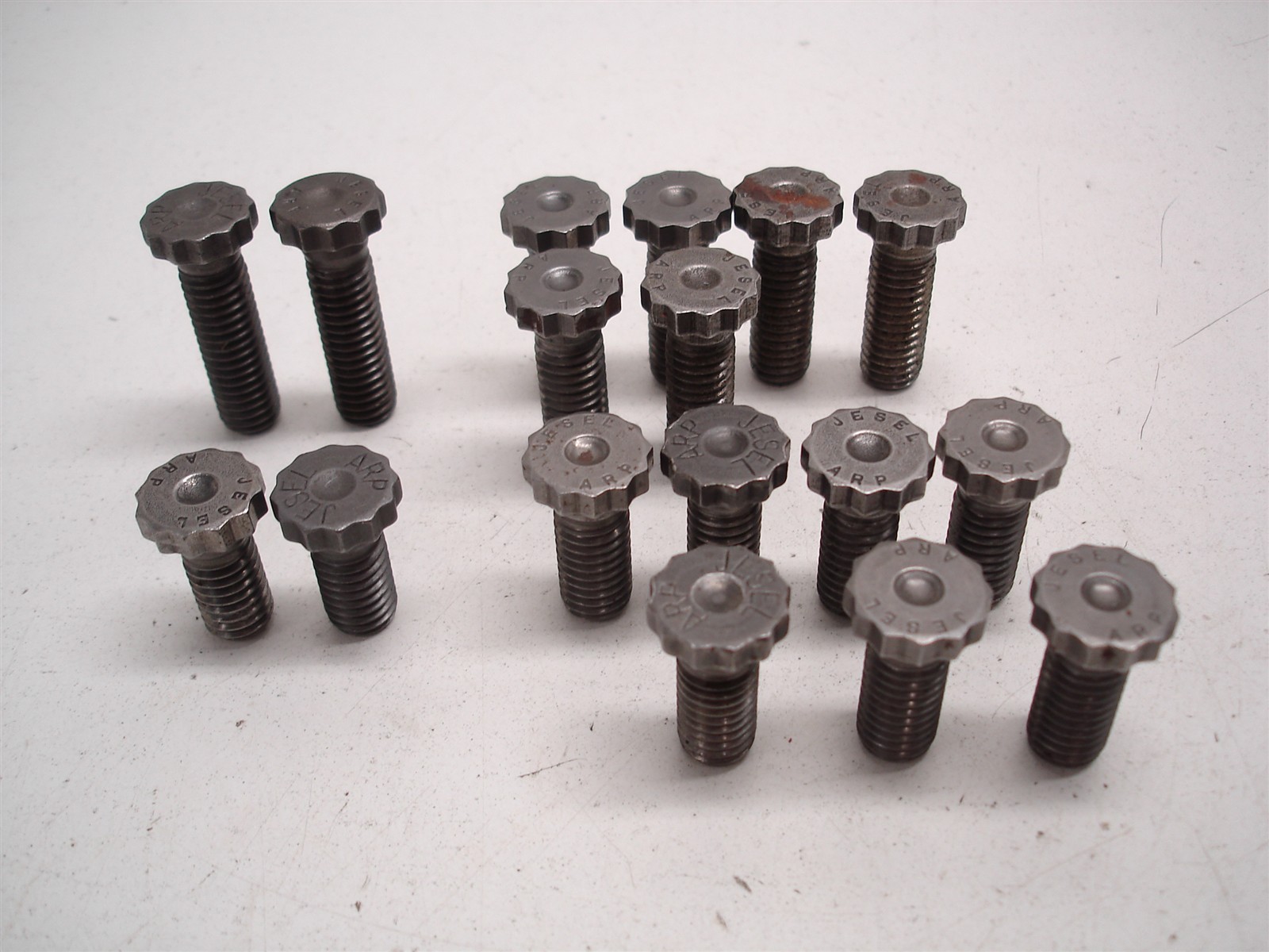 17 NASCAR JESEL / T&D ARP 12pt ROCKER ARM STAND TO HEAD HOLD DOWN BOLTS 7/16"