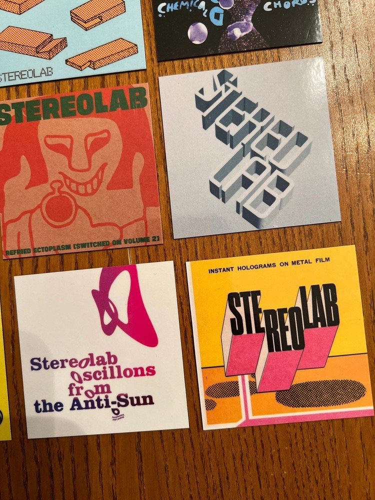 Stereolab fridge magnets