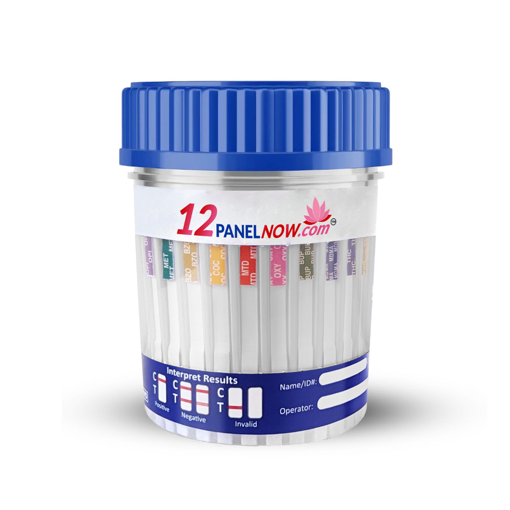 [25 Pack] CLIA Waived 17 Panel Multi-Drug Test Cup