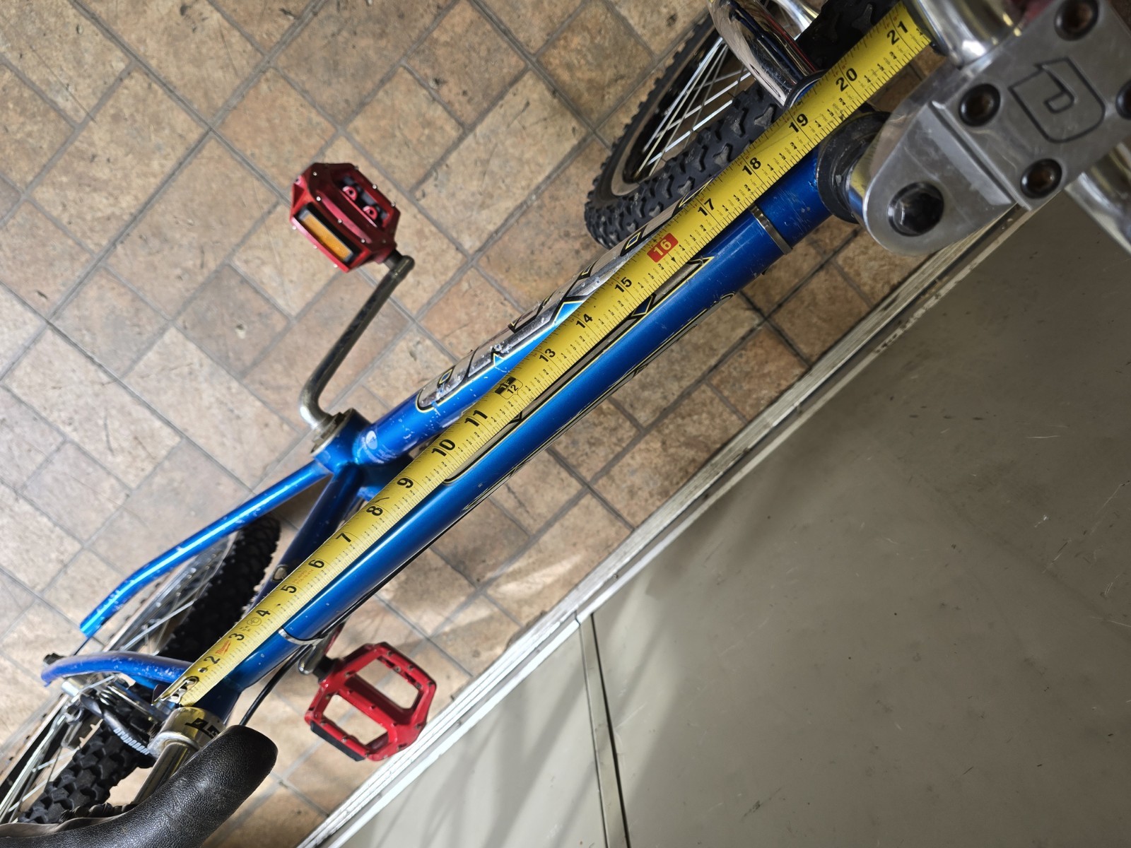 1995 Dyno VFR BMX Bicycle Complete Blue Old Mid School BMX