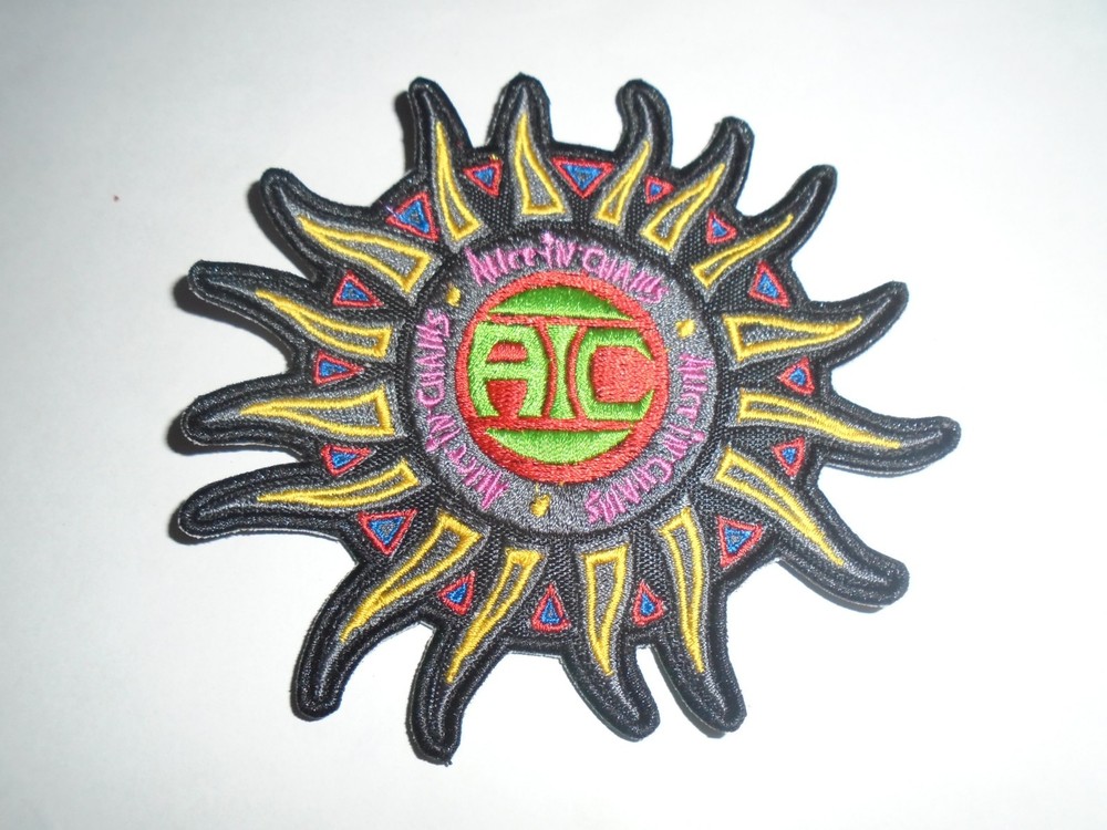 ALICE IN CHAINS EMBROIDERED PATCH