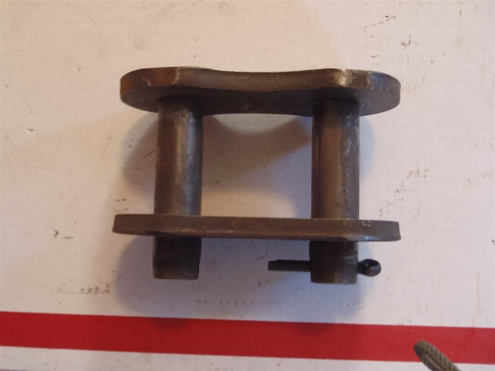 RS200 UST CONNECTING Roller CHAIN LINK ***MISSING ONE COTTER PIN***