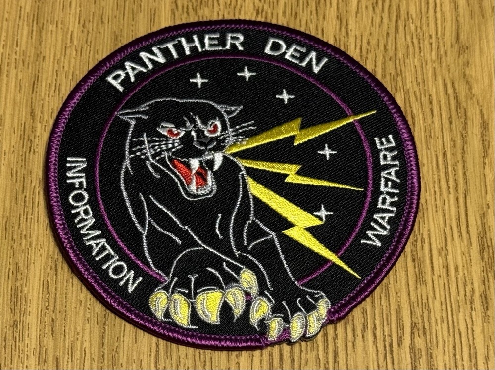F-35 Lightning JSF Panther Den Information Warfare Patch