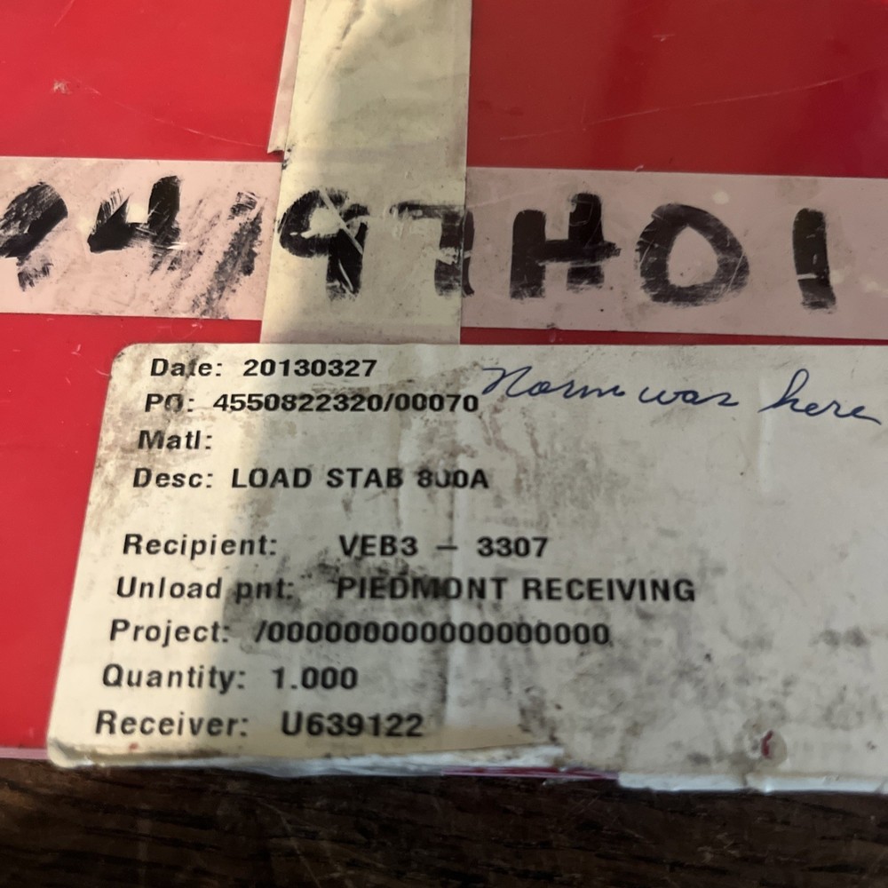 4 NOS Load Stabs Load Stab 800A