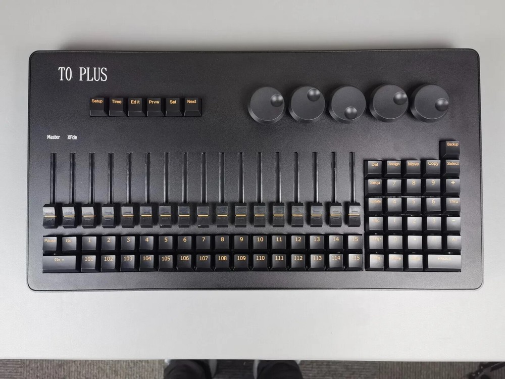 T0 PLUS Lighting Console Stage DMX512 Controller LED DJ Lighting Mini Console