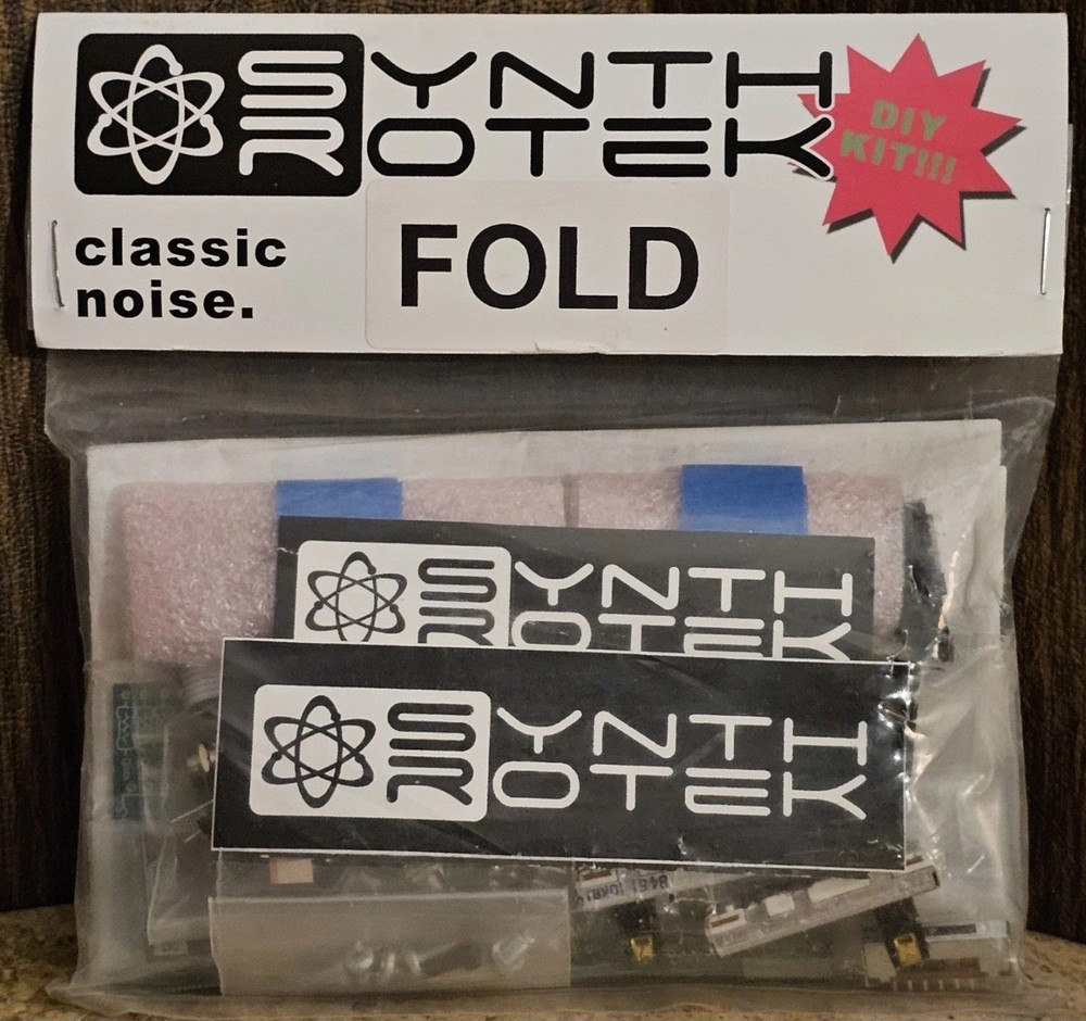 Synthrotek FOLD DIY Kit - Wavefolder / Ring Modulator Eurorack Module