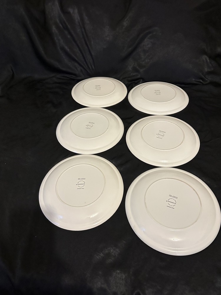 Fruit Sprays sterling (coup shape) pattern by Wedgewood. Setting for 6