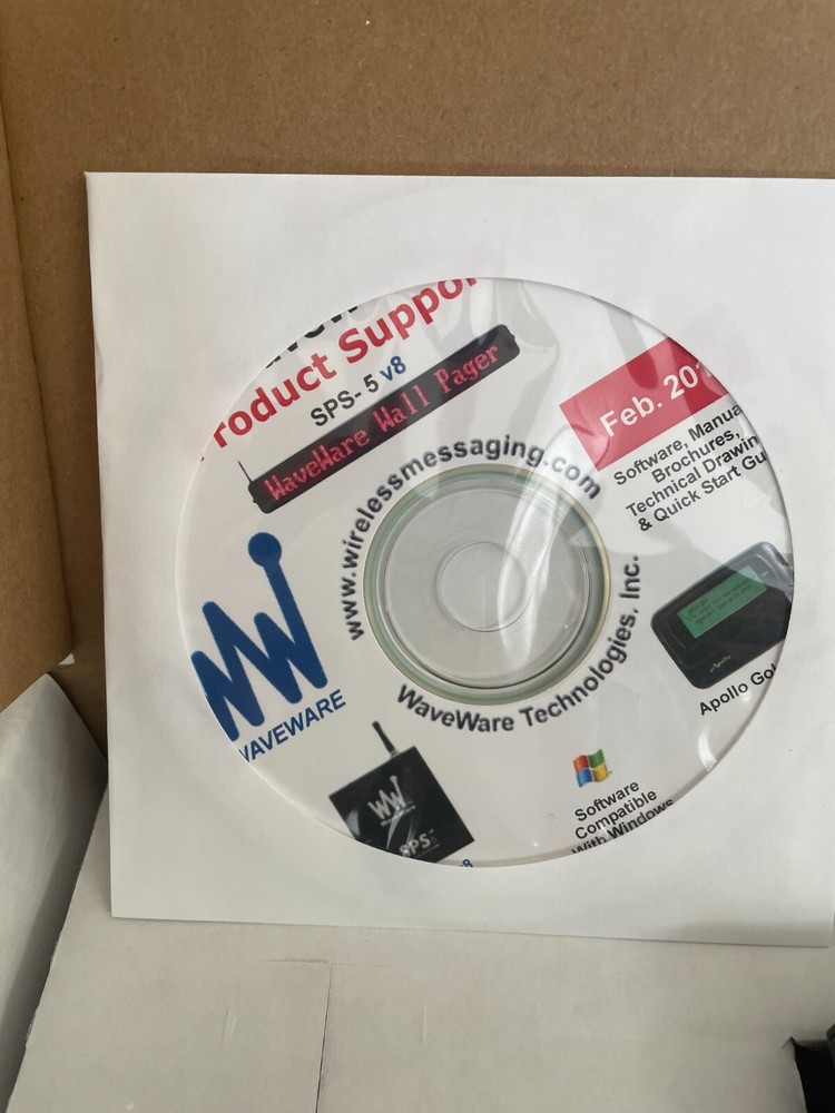WaveWare SPS5 V8 Paging System Complete NEW IN OPEN BOX