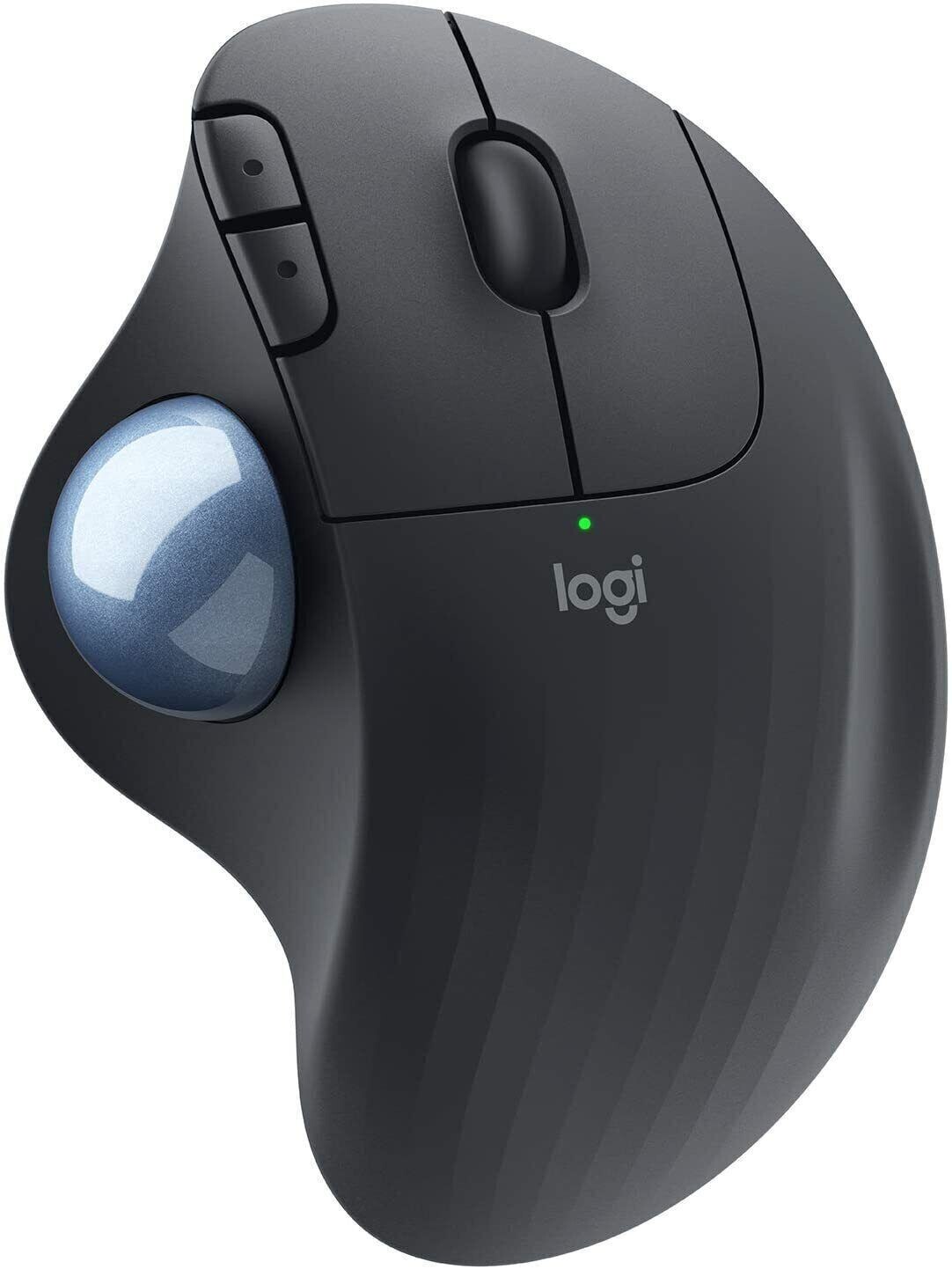Logitech ERGO M575 Wireless Trackball Mouse - Black (910-005869)