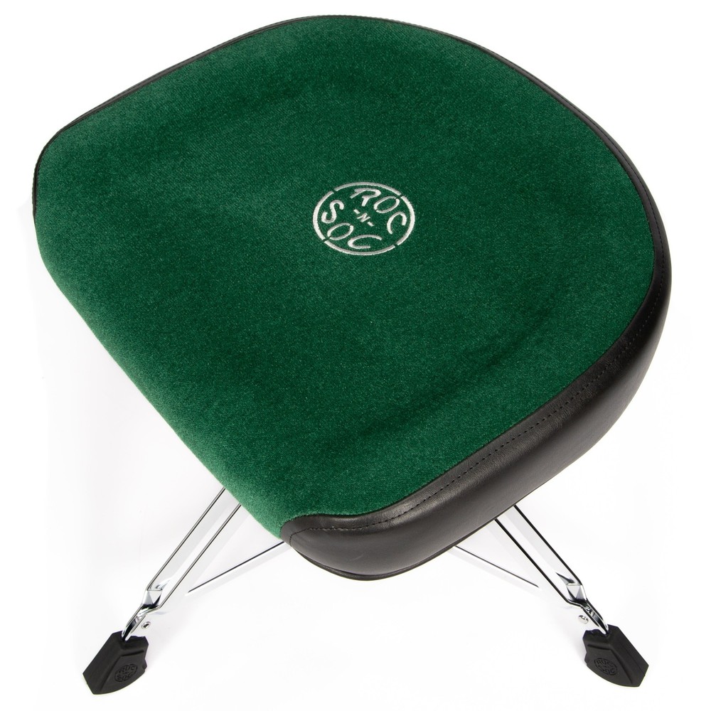 Roc-N-Soc Nitro Square Throne - Green W/ BACKREST