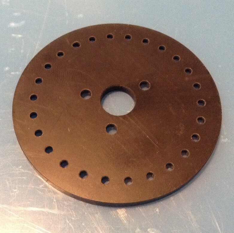 Reproduction WWII German Enigma machine Rollplate