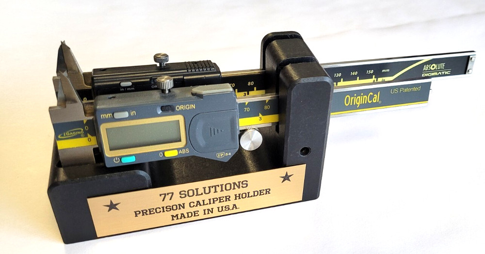 Caliper Stand DOUBLE- Desktop, Machine Mount, Toolbox, and PresentationQuality