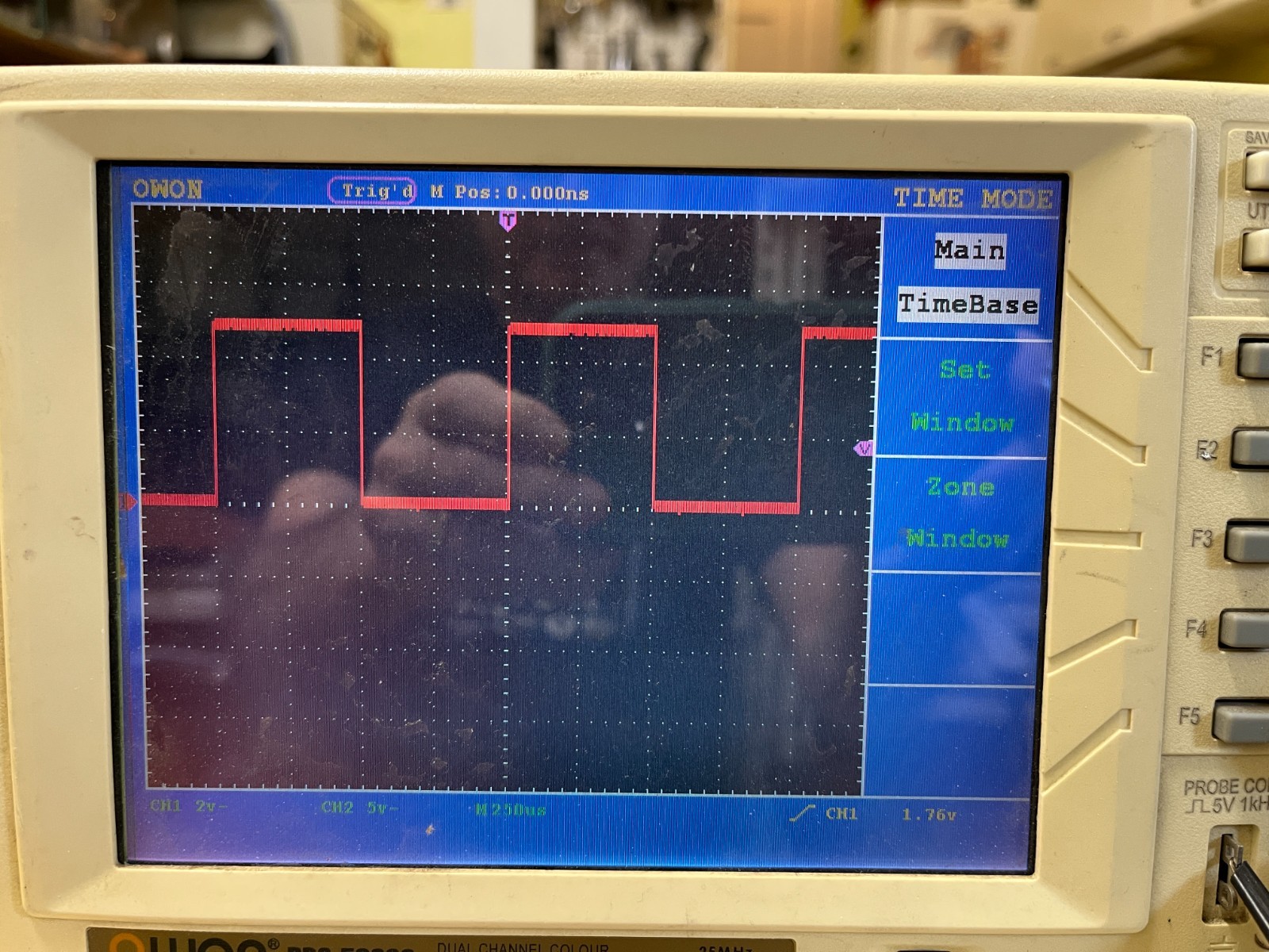 Owon PDS5022S 25 MHz Portable Digital Oscilloscope w/o Probes