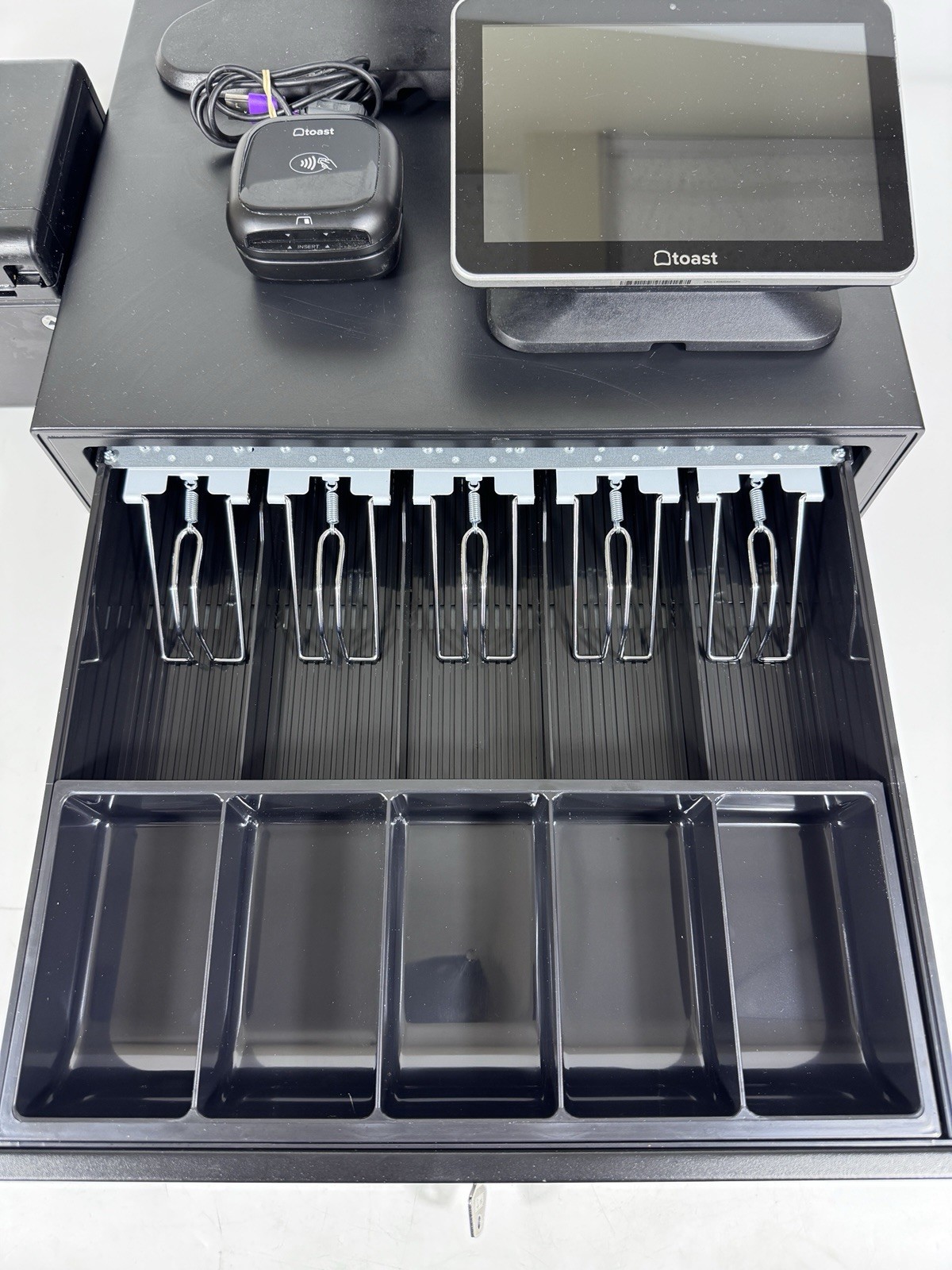 Complete Toast System - Toast Flex POS Screen + Customer Screen, Printer And Tap