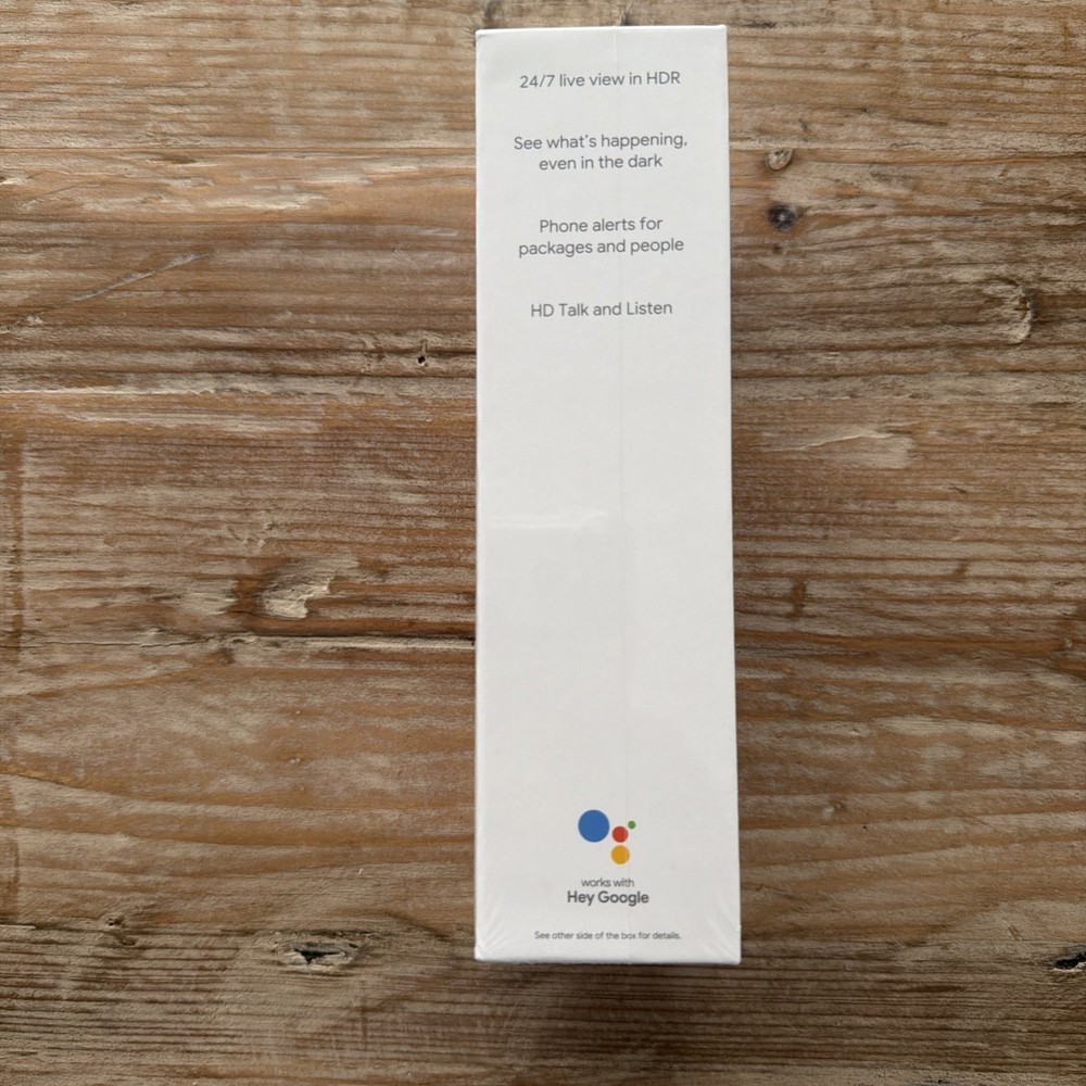 Google Nest Doorbell, Battery - Snow