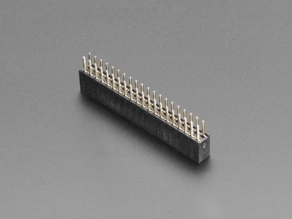 [ Adafruit ADA-4079 ] 2x20 Socket Riser Header for Raspberry Pi HATs and Bonnets