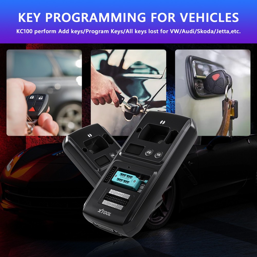2024 XTOOL X100MAX Scanner IMMO Auto Programming Topology Full Diagnostic Coding