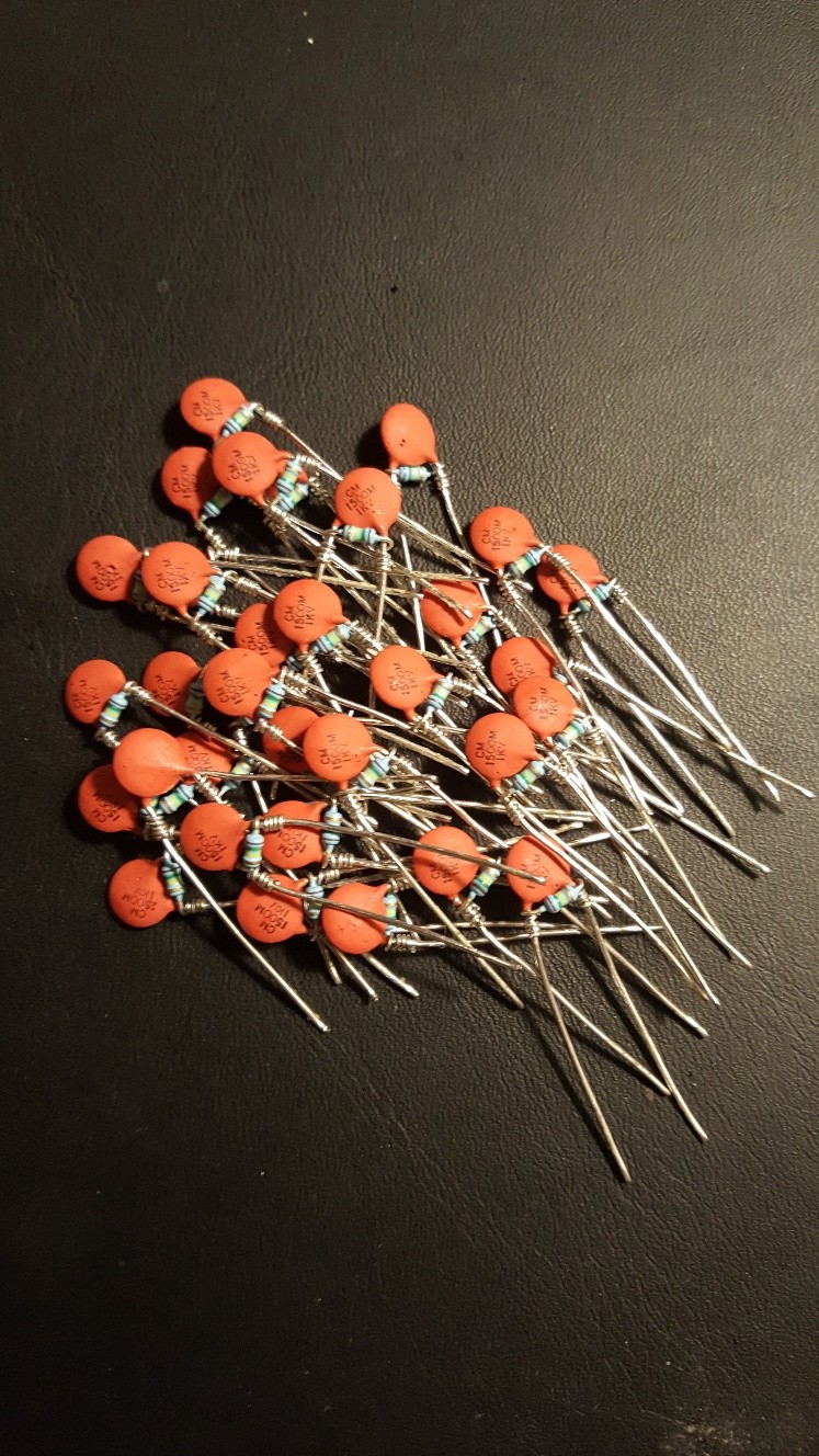 6 Treble Bleed Kit Mods-Premium Components -Compact Size - Strat, Tele, Humbucks