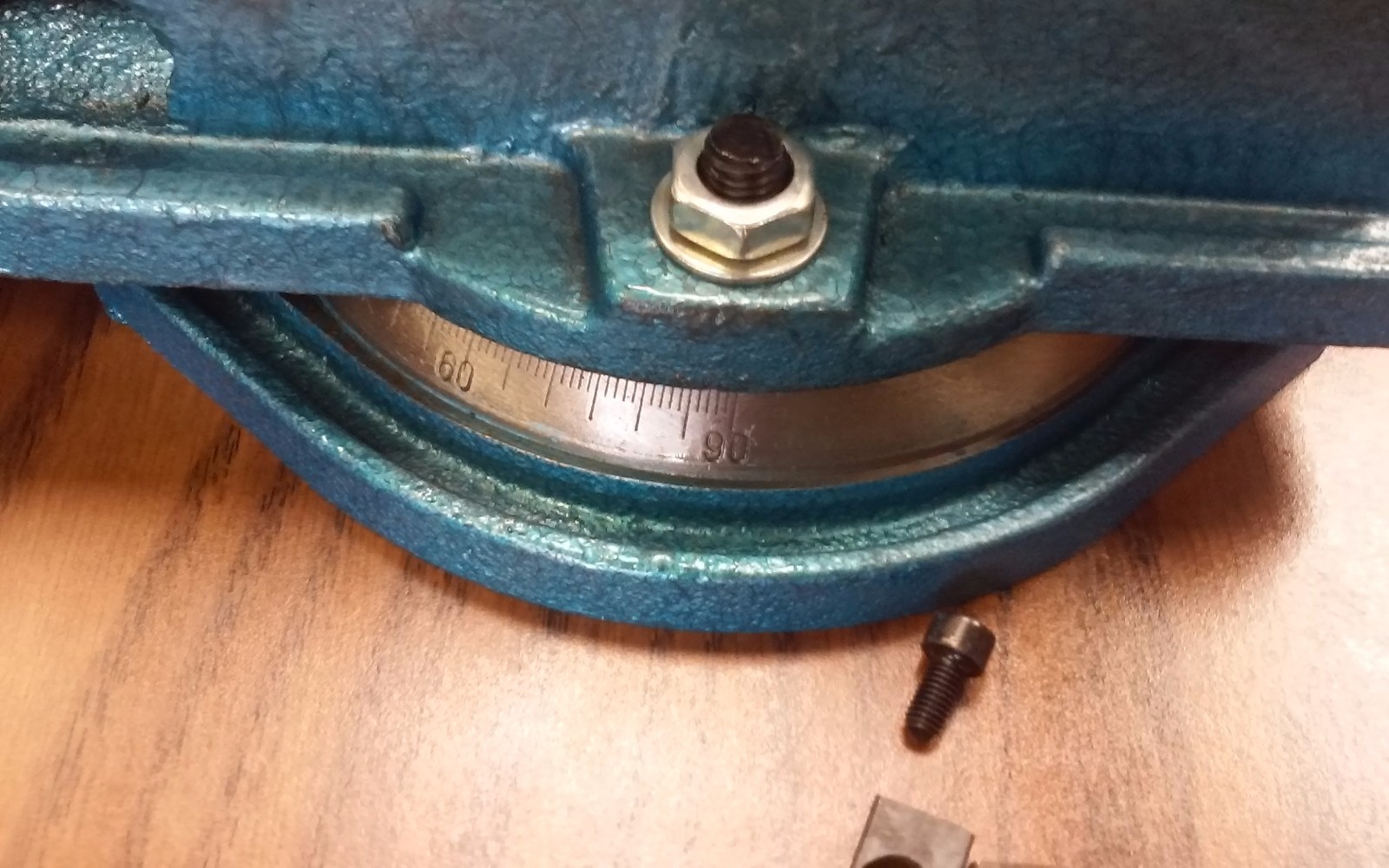 3” ANG-LOCK MILLING MACHINE VISE w. swivel base #850-300- NEW