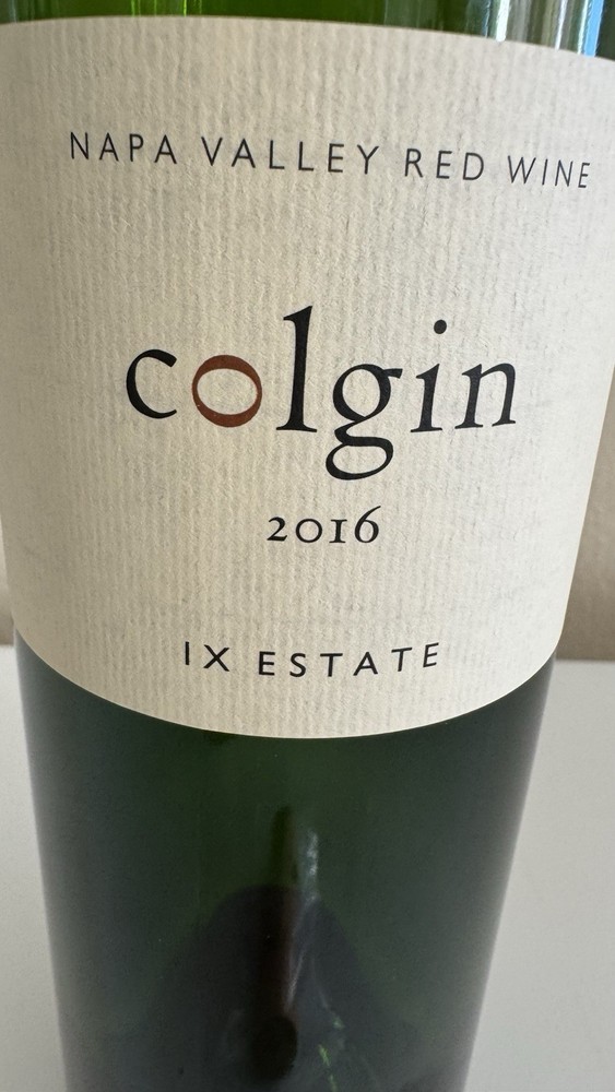Empty Wine Bottle w Broken Cork Colgin 2016