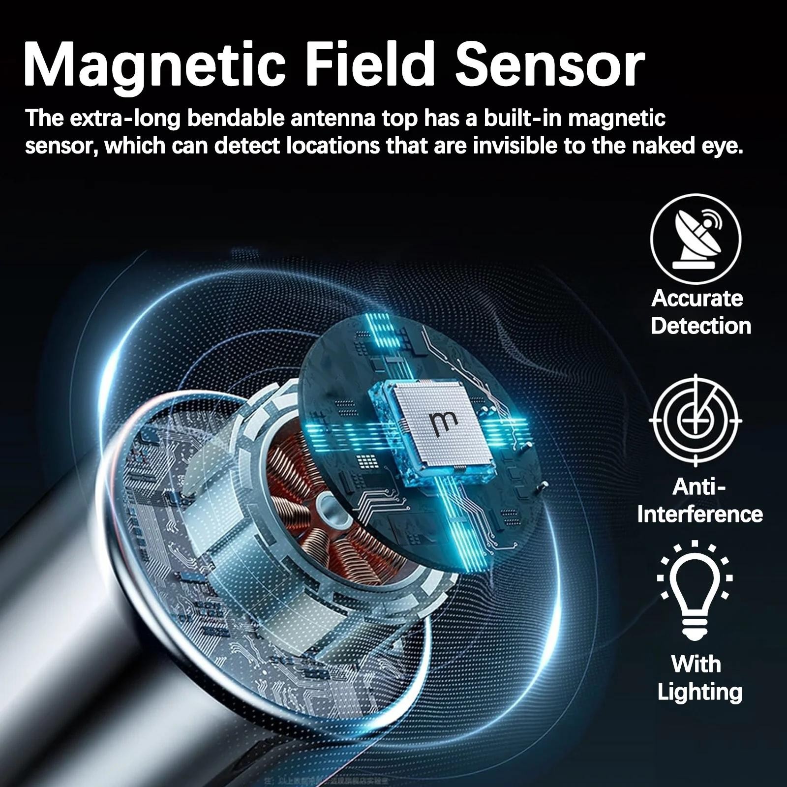 Anti-Spy Camera Wireless RF Detector GSM Bug GPS Tracker Finder Scanner Device