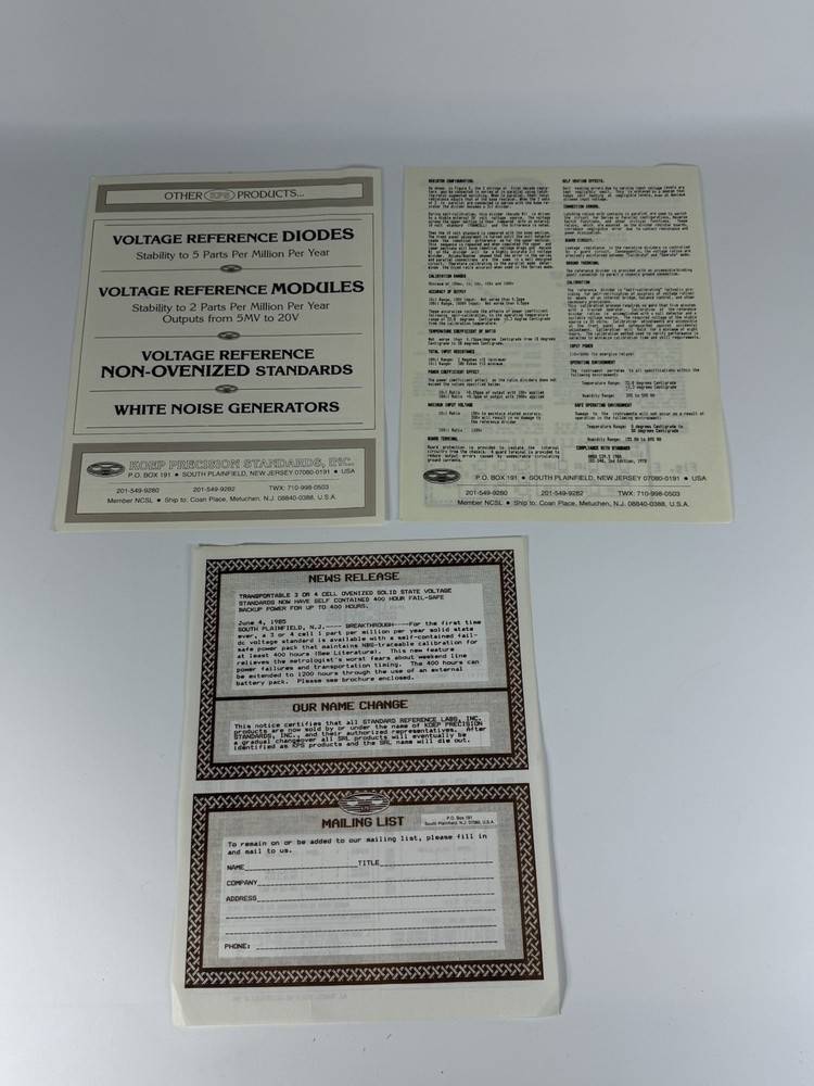 KPS Koep Trancell Solid State Reference Products Presentation Data Sheets