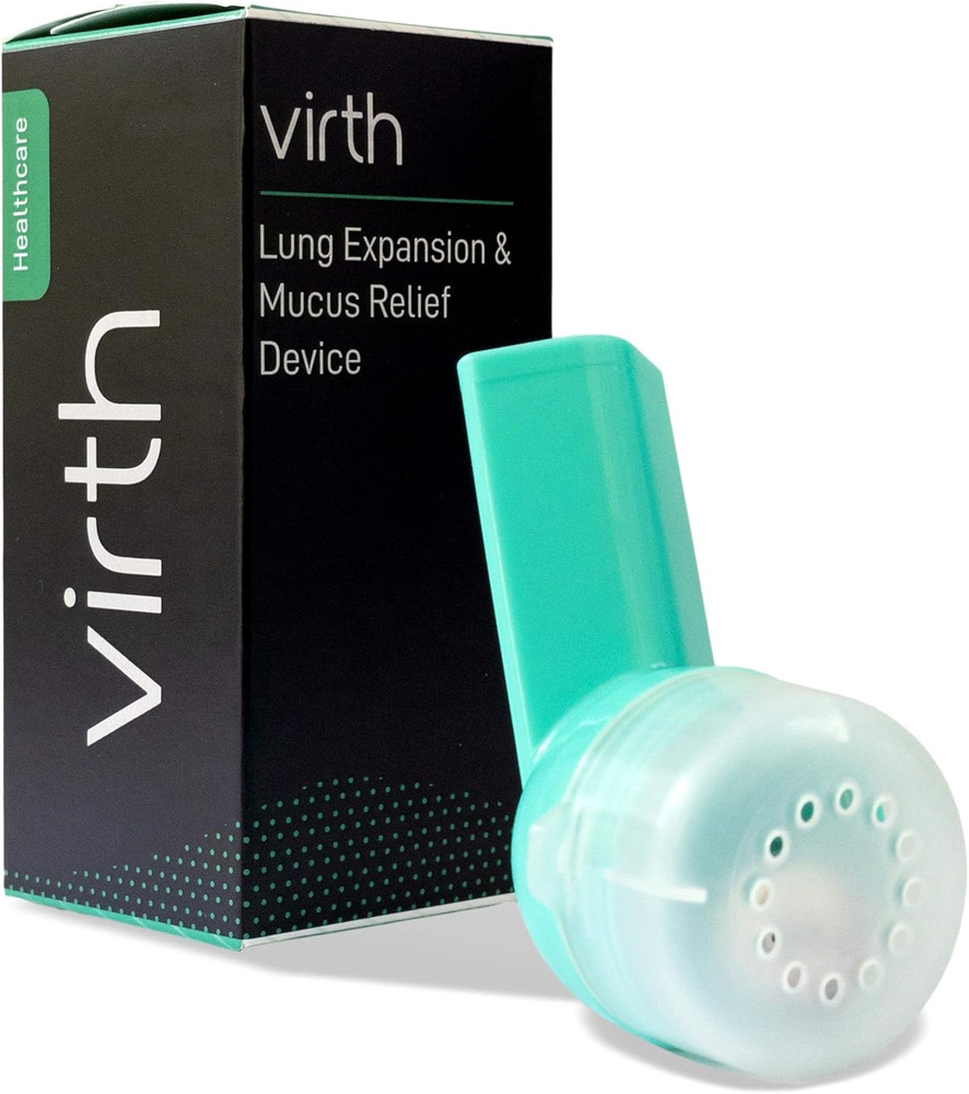 Mucus Relief Device by - Breathing Exercise Device - Clear Lungs - Flutter V...