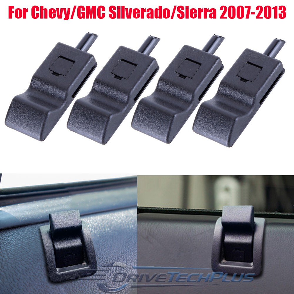 Car Door Lock Knob Handle Pull Pin Trim For GMC Sierra Silverado Chevy 2007-2013