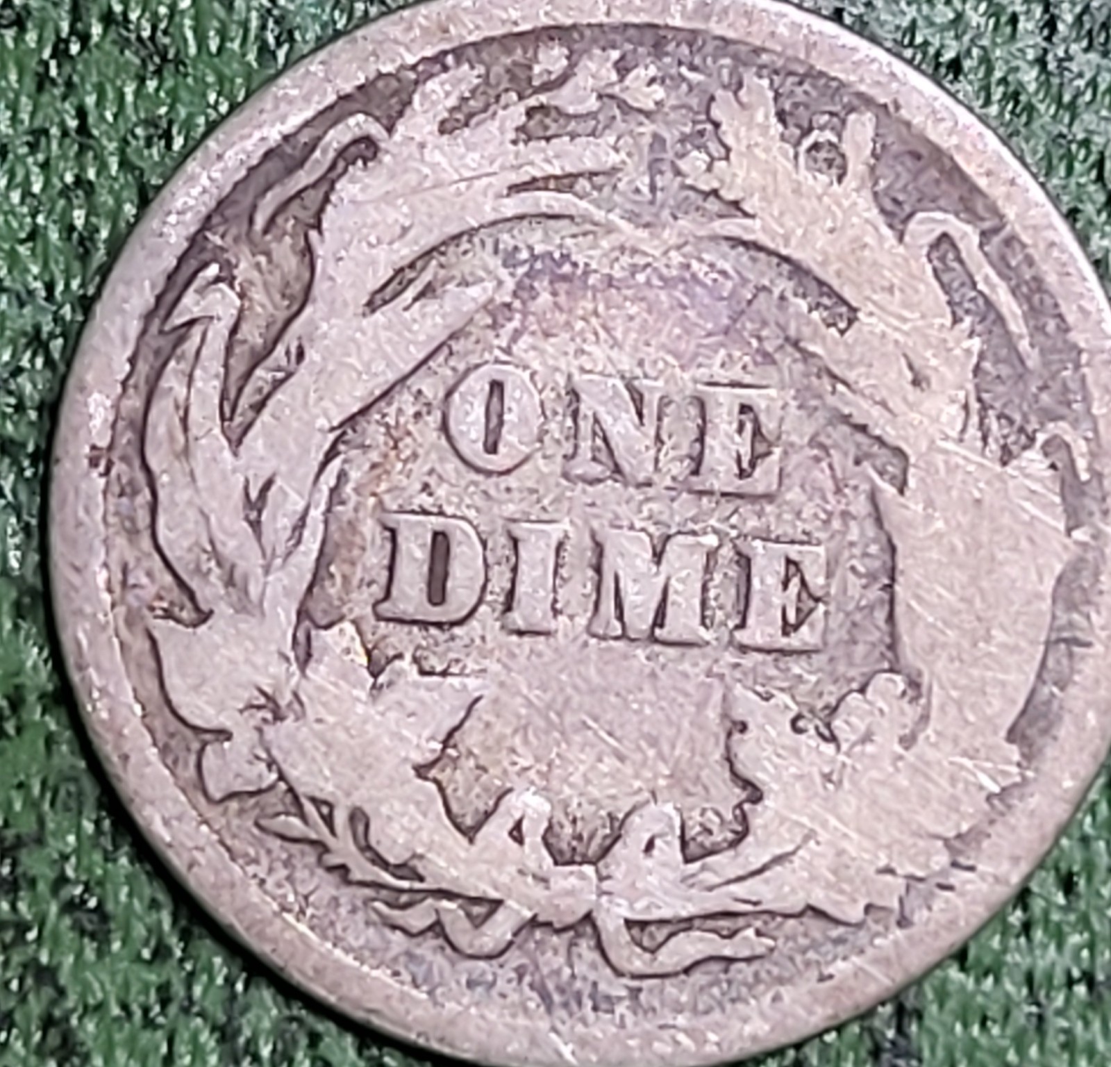 1897 Barber Dime Free Shipping