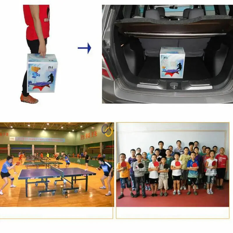 Remote Control Automatic Table TennisTraining Machine Pingpong Ball Machine.