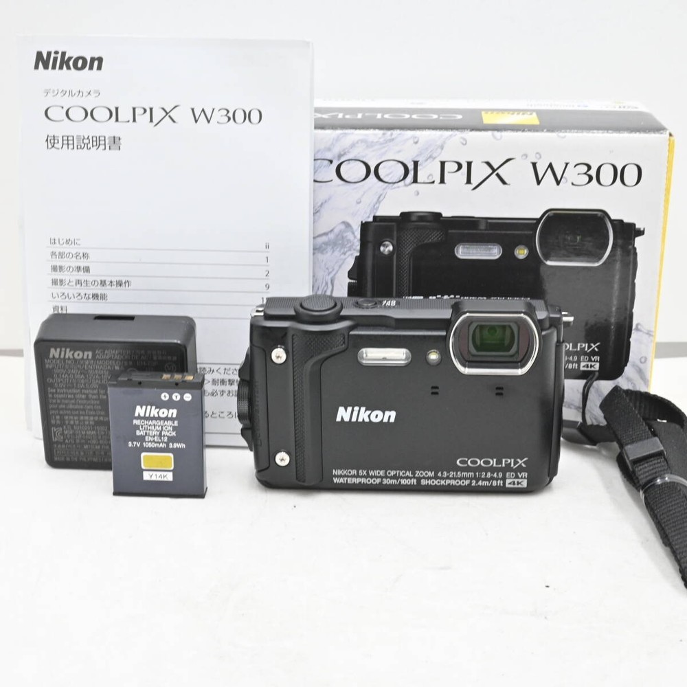 Nikon COOLPIX W300 BK Digital Camera