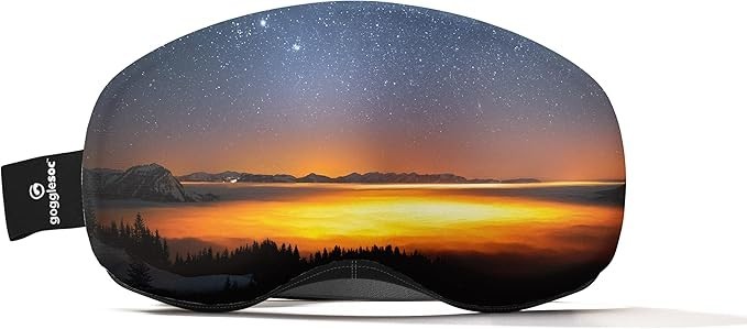 GOGGLESOC Pro Microfiber Protective Goggle Cover Ember Horizon