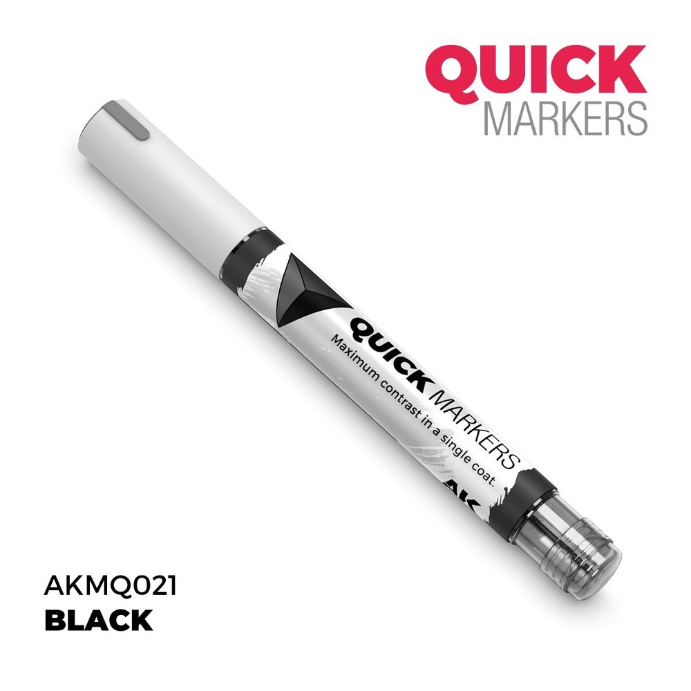 AK Interactive Black - Quick Marker