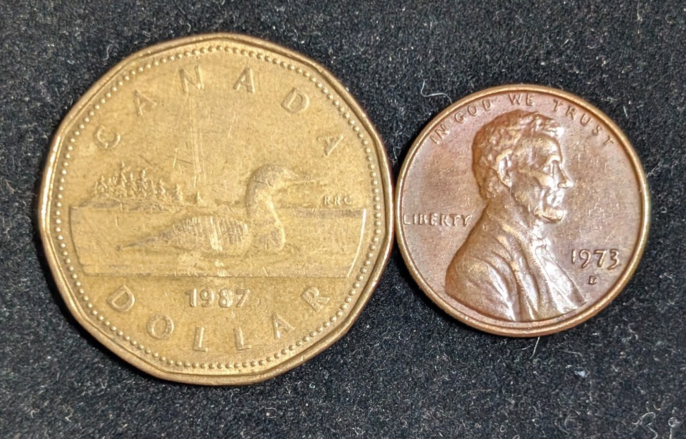 1987 Canada 1 Dollar Circulated KM# 157