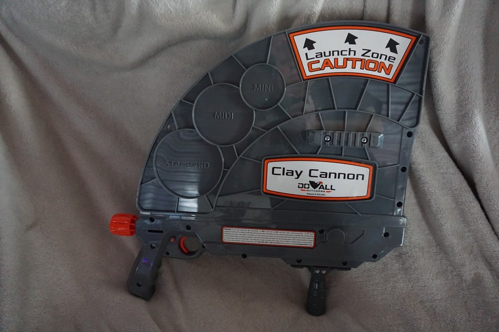 DO ALL CLAY CANNON SHOOTER (used) Fixed Trigger so it's Easier to Pull