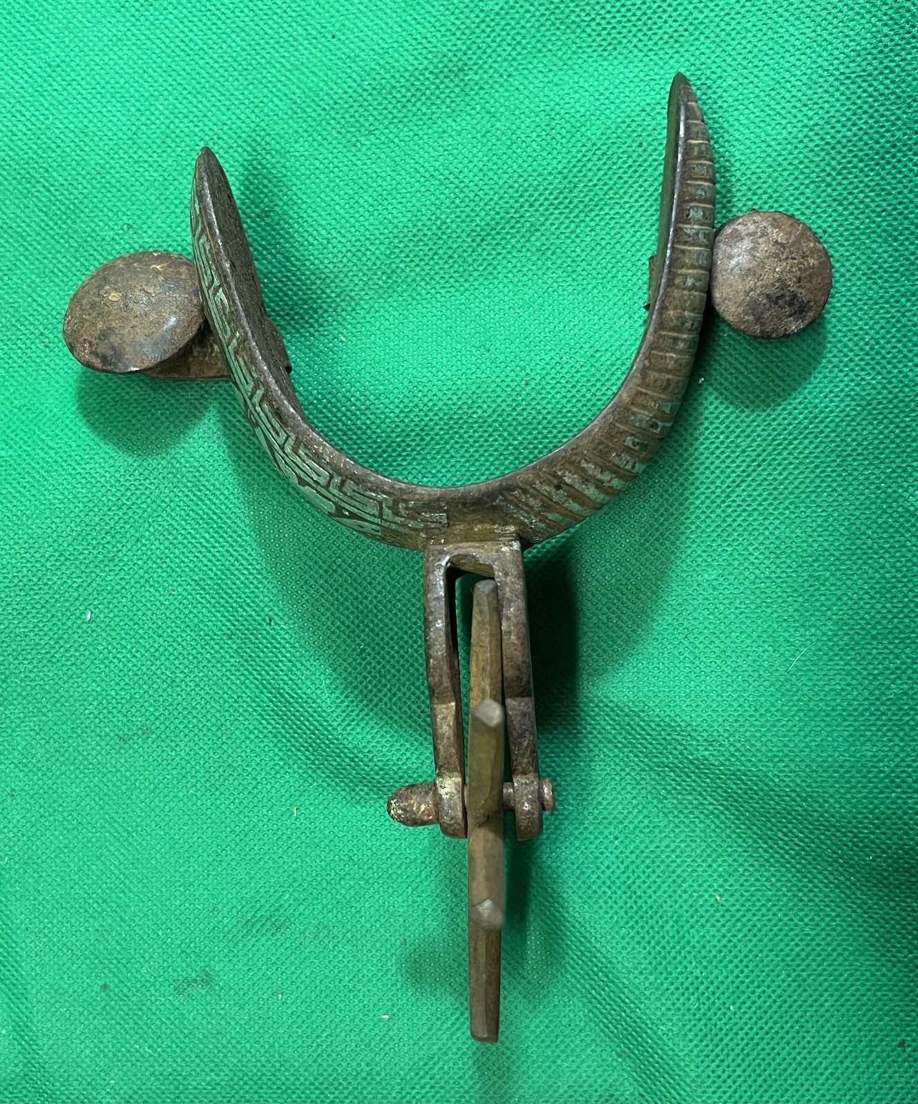 Antique Mexican Iron Spur #1