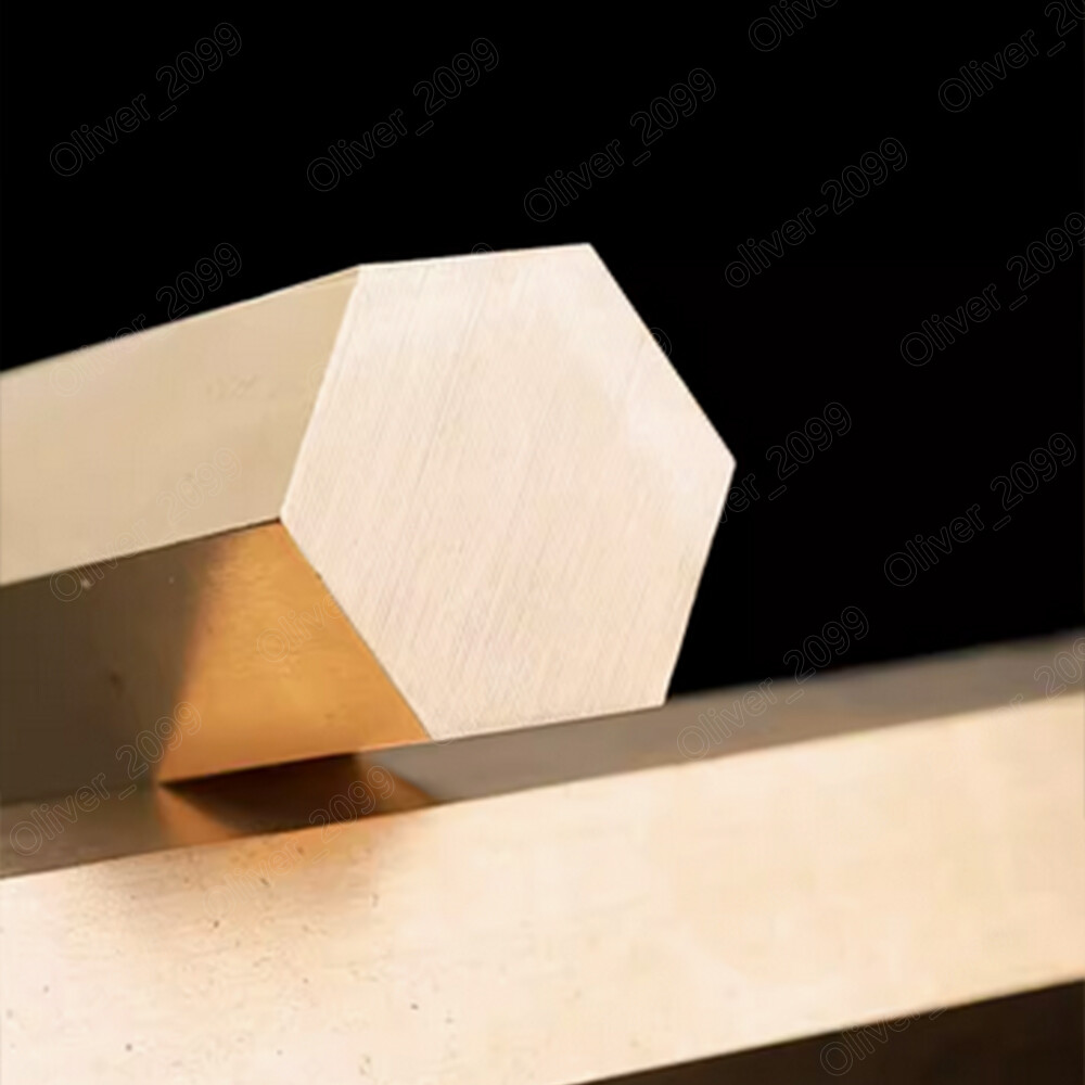 C28000 Brass Hexagonal Rods Brass Hex Stick Solid Brass Hex Bar Select Size