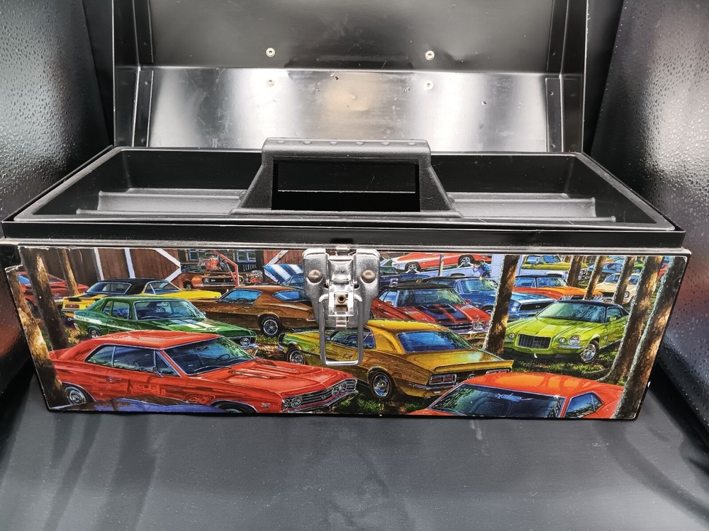 Tool Box Hand Decorated