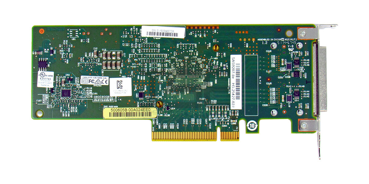 LSI SAS9207-8e 6Gb/s 8-Port MiniSAS PCI-e Host Bus Adapter Low Profile